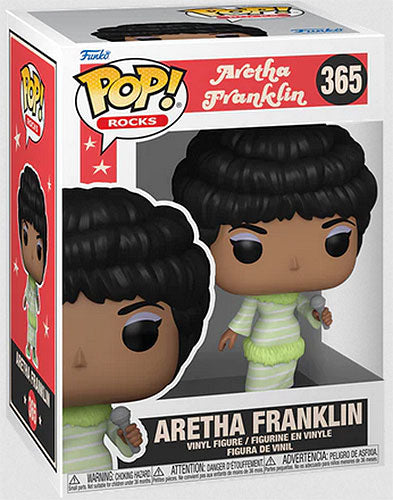 FUNKO POP Rocks Aretha Franklin (Green Dress) 365 [PRE-ORDER] (8662299312464)