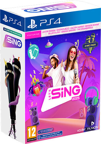 Let's Sing 2025 + 2 Microfoni Playstation 4 [PRE-ORDINE] (9575735591248)