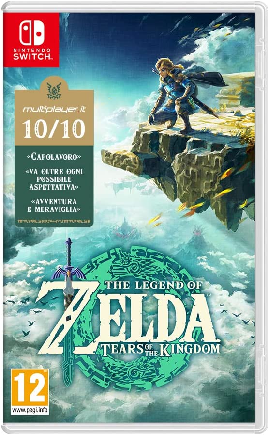 The Legend of Zelda: Tears of the Kingdom Nintendo Switch - Edizione Europea [CON ITALIANO] Triangolo Verde (8517116887376)