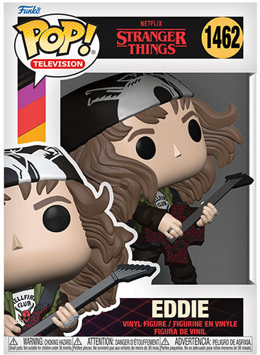 FUNKO POP Stranger Things S4 Eddie w/Guitar 1462[PRE-ORDER] (8688935240016)