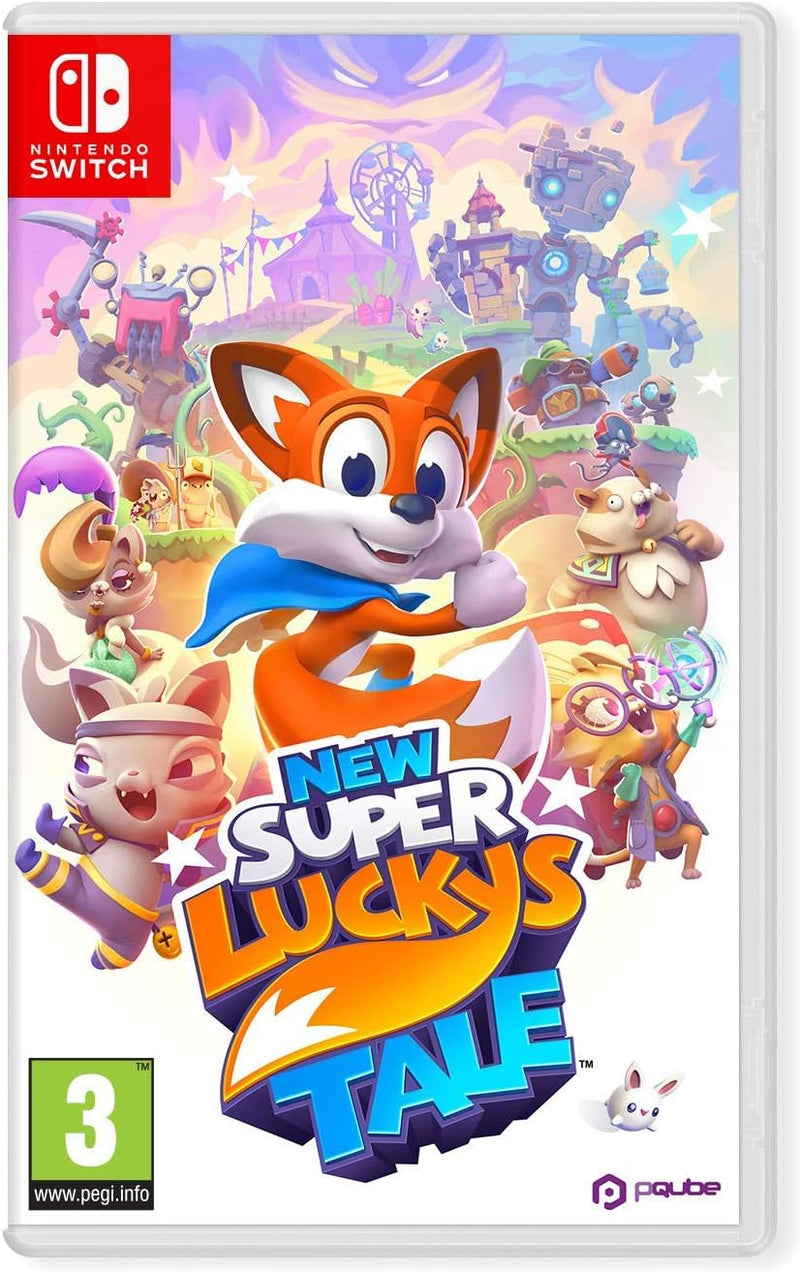 New Super Lucky's Tale Nintendo Switch Edizione Europea - PQube - Edizione con Scheda (9533915070800)