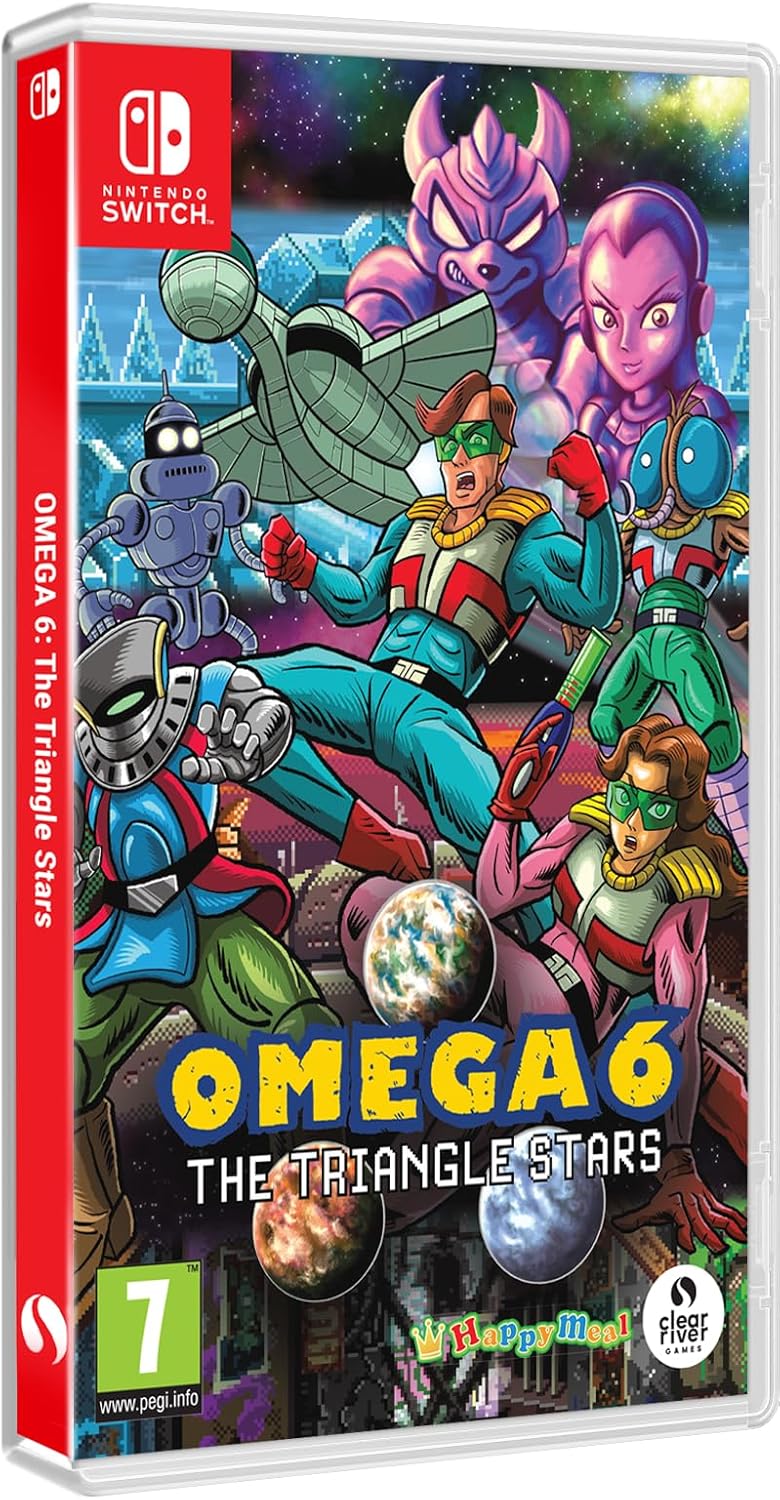 OMEGA 6 The Triangle Stars Nintendo Switch Edizione Europea [PRE-ORDER] (9727206293840)