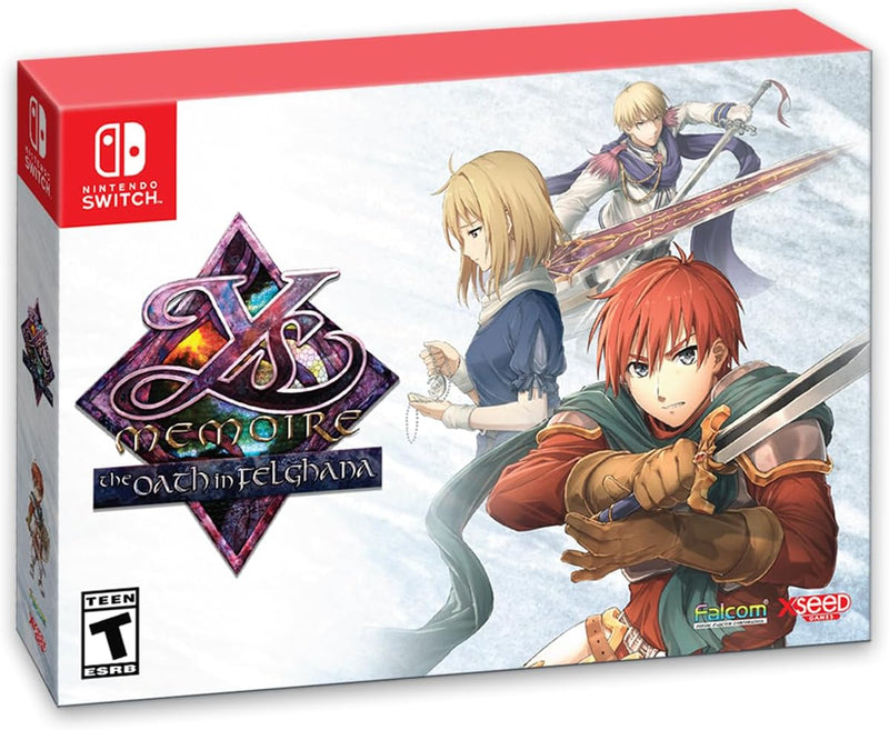 Ys Memoire: The Oath in Felghana - D1 Refined Edition Nintendo Switch Edizione Americana (9702959579472) (9702959907152)