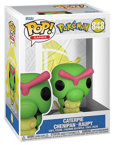 FUNKO POP Pokemon Caterpie 848 [PRE-ORDER] (8656889151824)