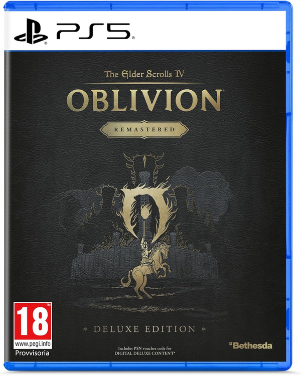 The Elder Scrolls IV: Oblivion Remastered   Deluxe Edition   PlayStation 5 Edizione Europea (Edizione Fisica) (10286509228368)