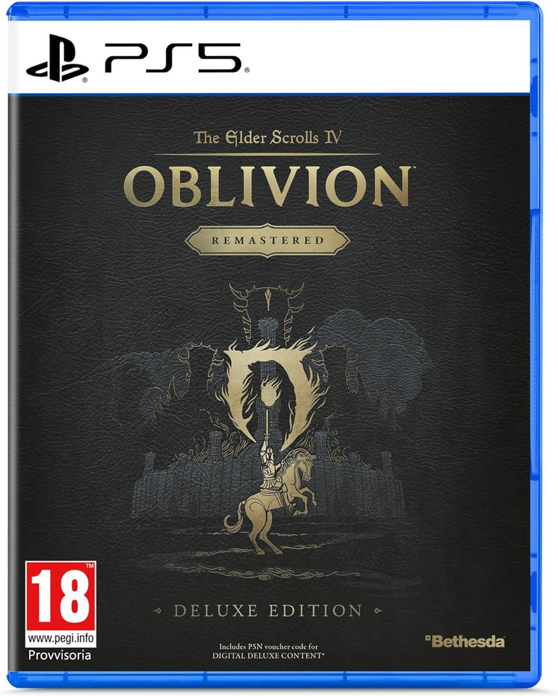 The Elder Scrolls IV: Oblivion Remastered   Deluxe Edition   PlayStation 5 Edizione Europea (Edizione Fisica) (10286509228368)