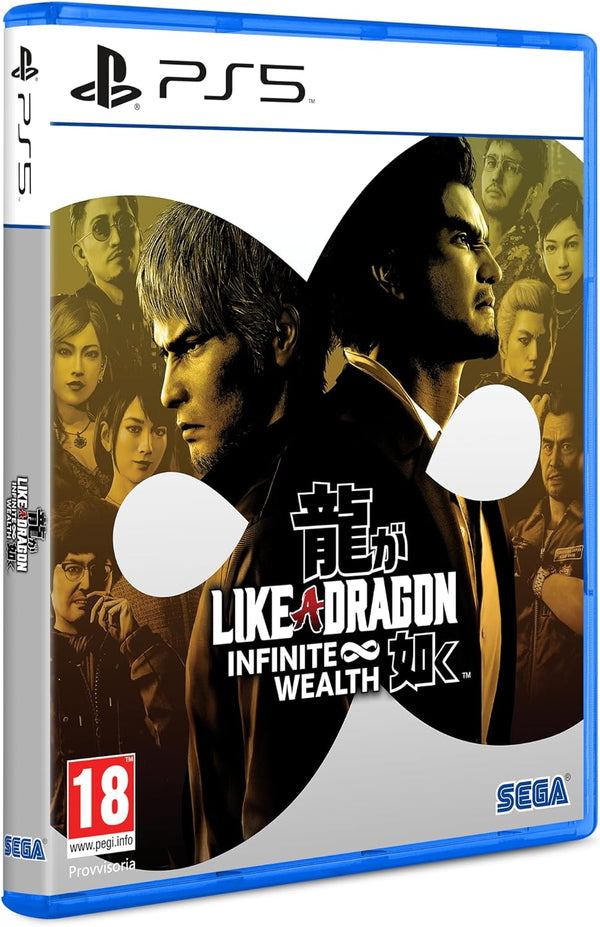 Like a Dragon Infinite Wealth Playstation 5 Edizione Europea [PRE-ORDINE] (8750570471760)