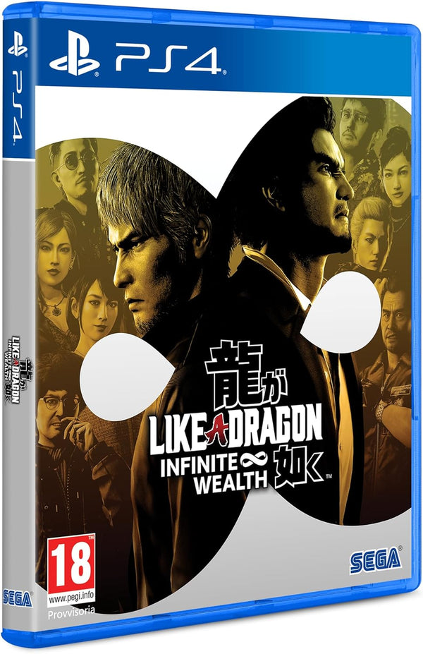 Like a Dragon Infinite Wealth Playstation 4 Edizione Europea [PRE-ORDINE] (8750571061584)