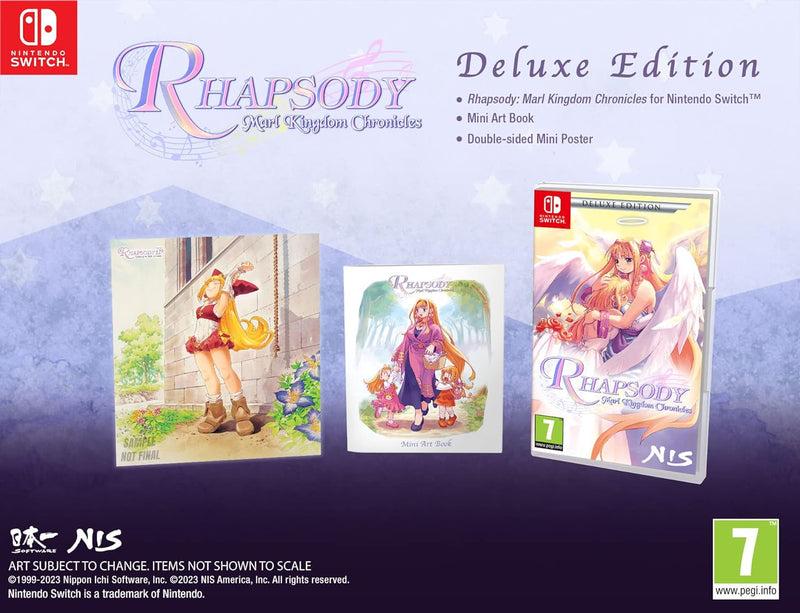 Rhapsody Marl Kingdom Chronicles Deluxe Edition Nintendo Switch Edizione Europea (9537605796176) (9537608122704)