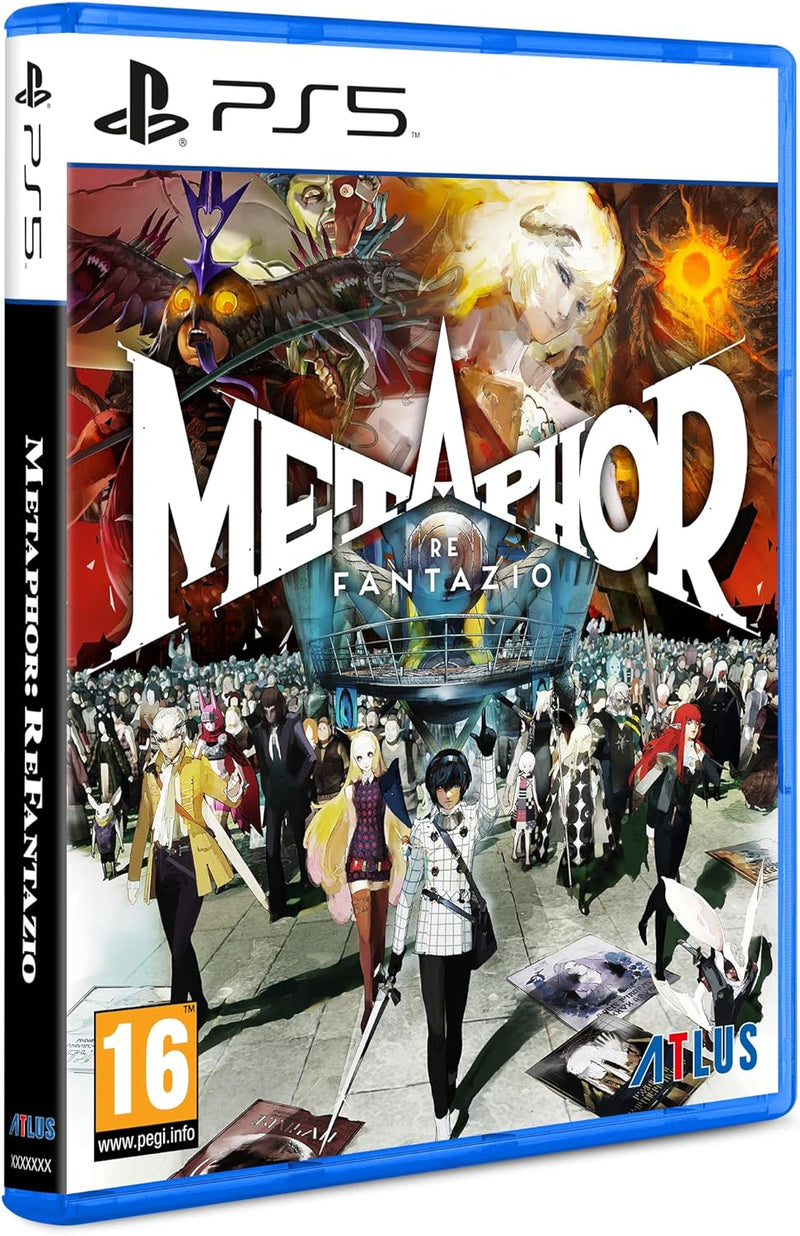 Metaphor ReFantazio Playstation 5 Edizione Europea [PRE-ORDINE] (9239076798800) (9600565084496)