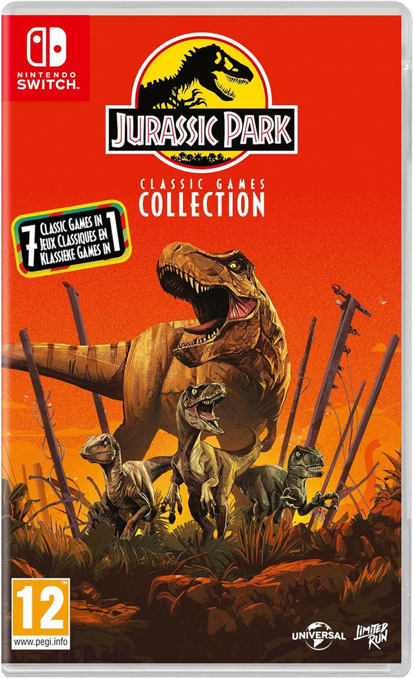 Jurassic Park: Classic Games Collection Nintendo Switch Edizione Europea #LRG (9254979436880) (9272354013520)