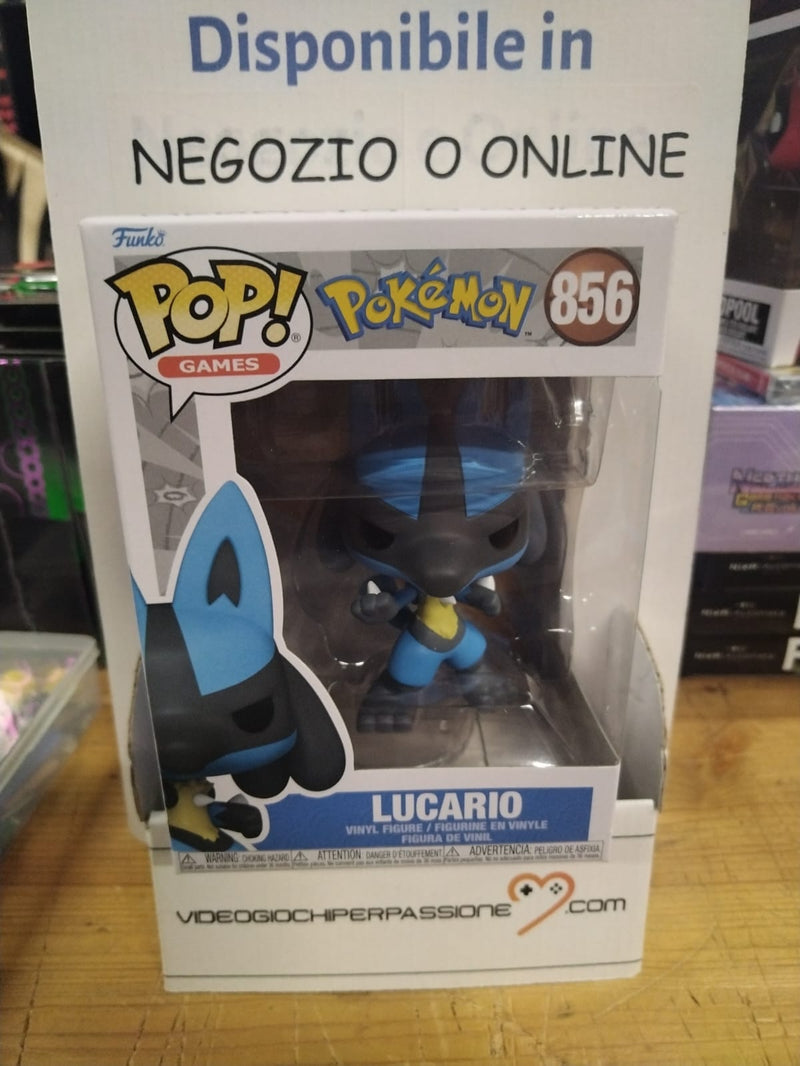 FUNKO POP!  Pokemon LUCARIO 856 (9540424139088)