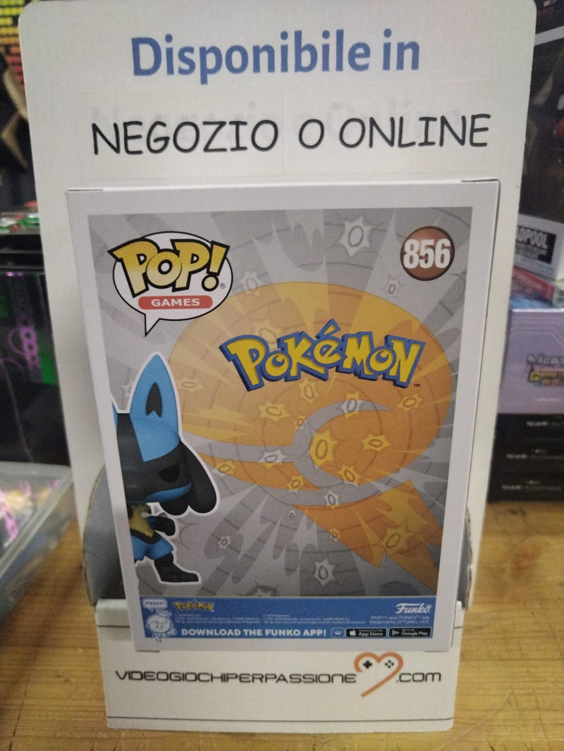 FUNKO POP!  Pokemon LUCARIO 856 (9540424139088)