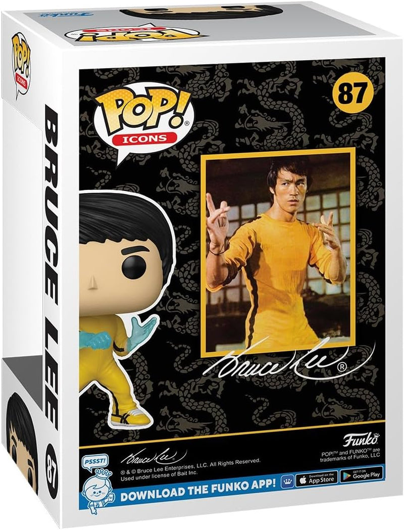 Funko Pop! Icons: Bruce Lee - 87 (9687391142224)