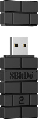 8Bitdo Wireless USB Adapter 2 for Switch,  Windows PC, Mac