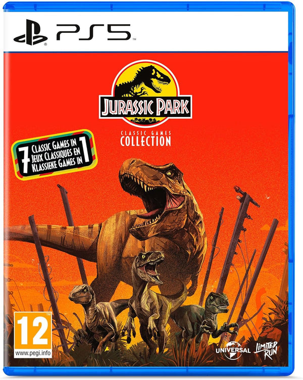 Jurassic Park: Classic Games Collection Playstation 5 Edizione Europea #LRG (9272354013520)