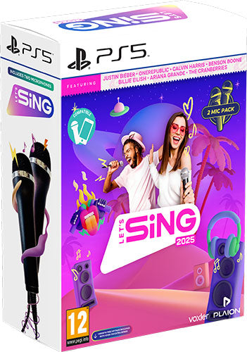 Let's Sing 2025 + 2 Microfoni Playstation 5 [PRE-ORDINE] (9529639305552)