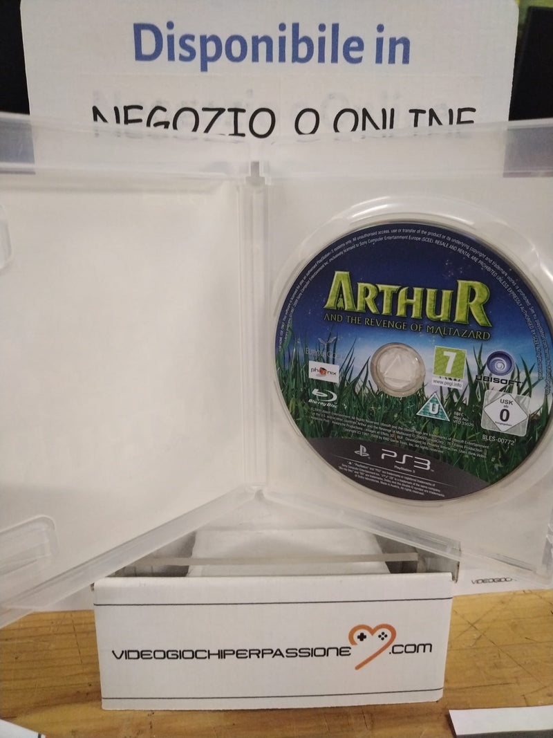 ARTHUR E LA VENDETTA DI MALTAZARD PS3 (usato garantito)(versione ita.) (9542129221968)