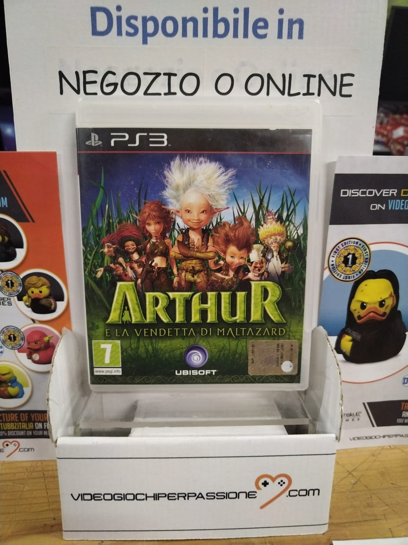 ARTHUR E LA VENDETTA DI MALTAZARD PS3 (usato garantito)(versione ita.) (9542129221968)