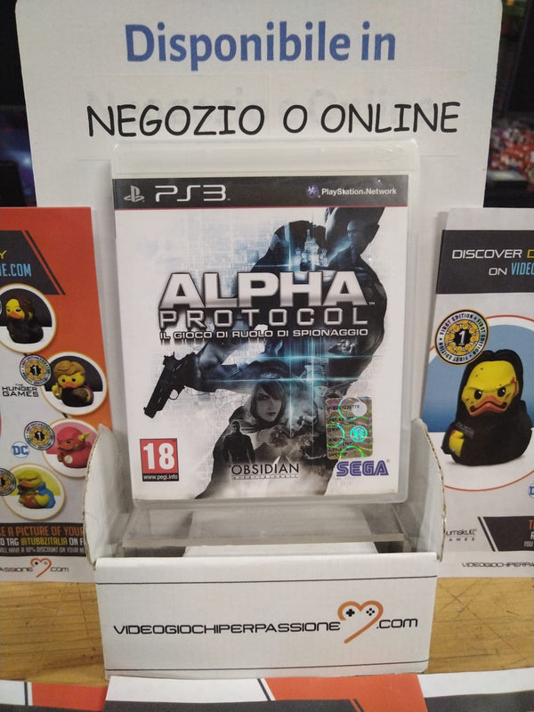 ALPHA PROTOCOL PS3 (usato garantito)(versione ita.) (9542119752016)