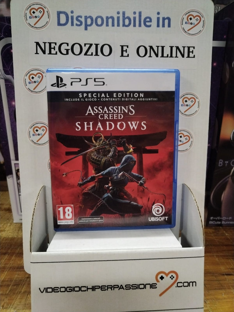 Assassin's Creed Shadows Playstation 5 (usato garantito)(versione italiana) (10231056400720)