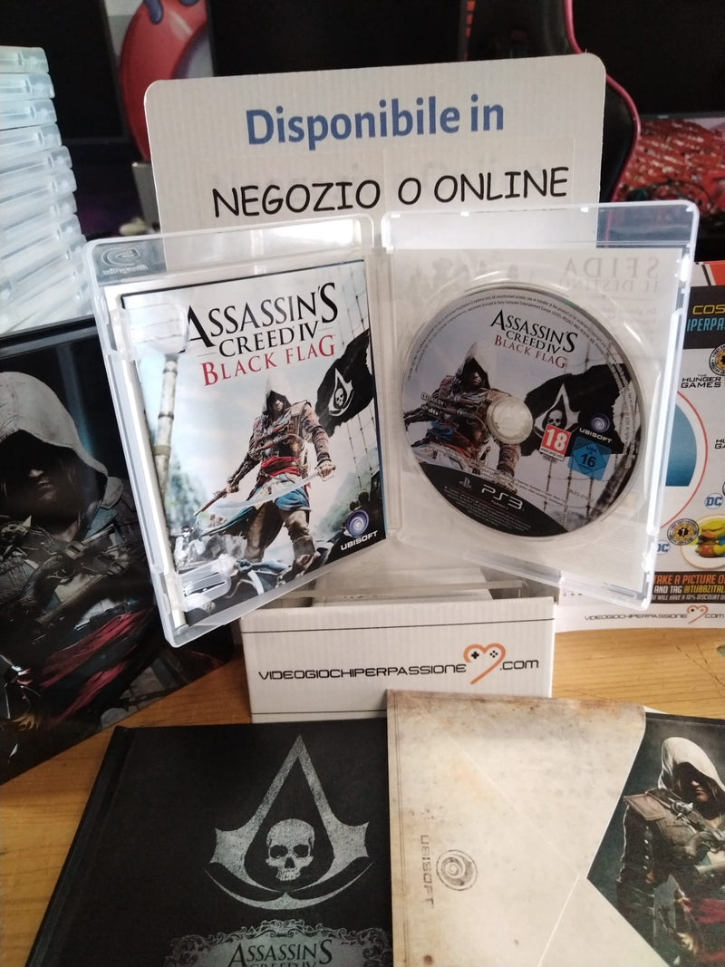 ASSASSIN'S CREED IV BLACK FLAG PS3 (usato garantito)(versione italiana) (copia) (9538352415056)