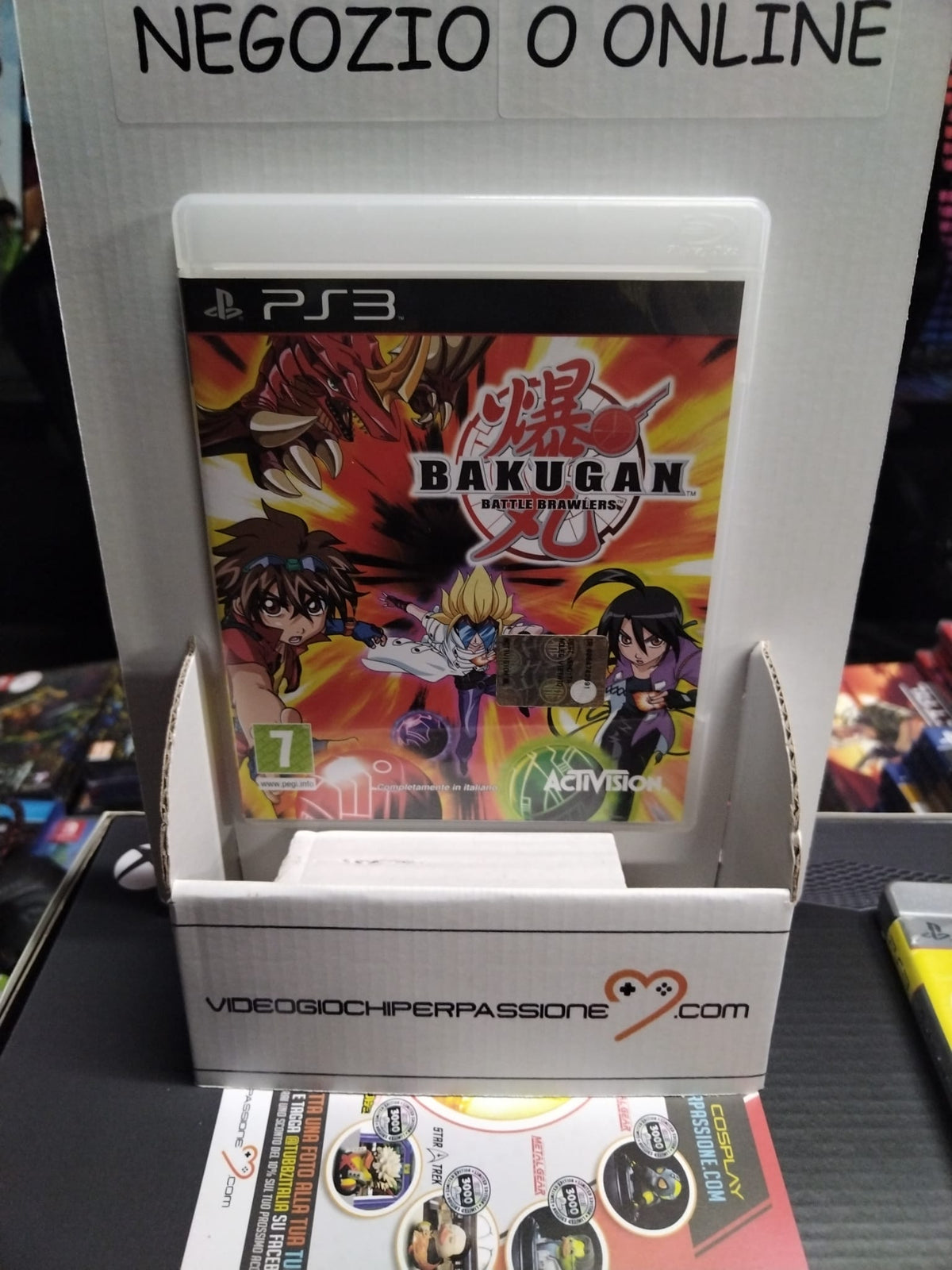BAKUGAN BATTLE BRAWLERS PS3 (usato garantito)(versione italiana)
