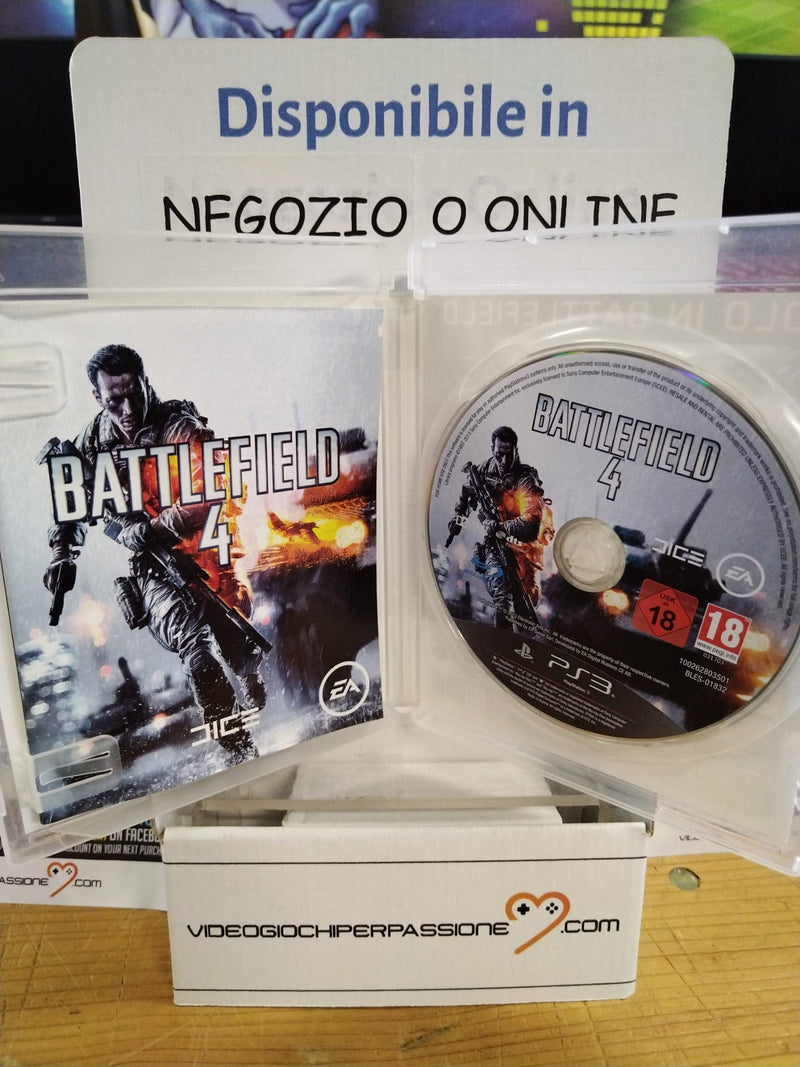 BATTLEFIELD 4 PS3 (usato garantito)(solo disco) (6550372778038)