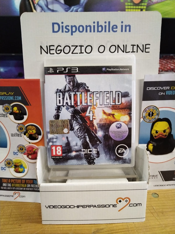 BATTLEFIELD 4 PS3 (usato garantito)(solo disco) (6550372778038)