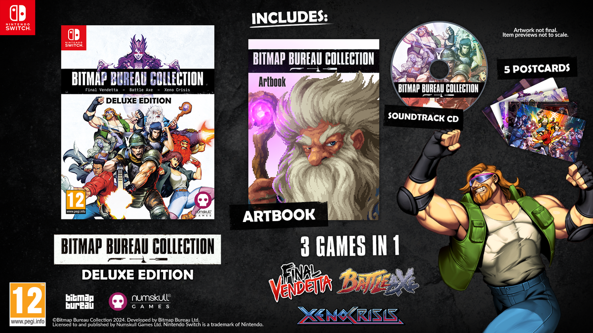 【switch】BITMAP BUREAU COLLECTION パッケージ版 Amazon.co.jp: Bitmap Bureau Collection (輸入版:北米