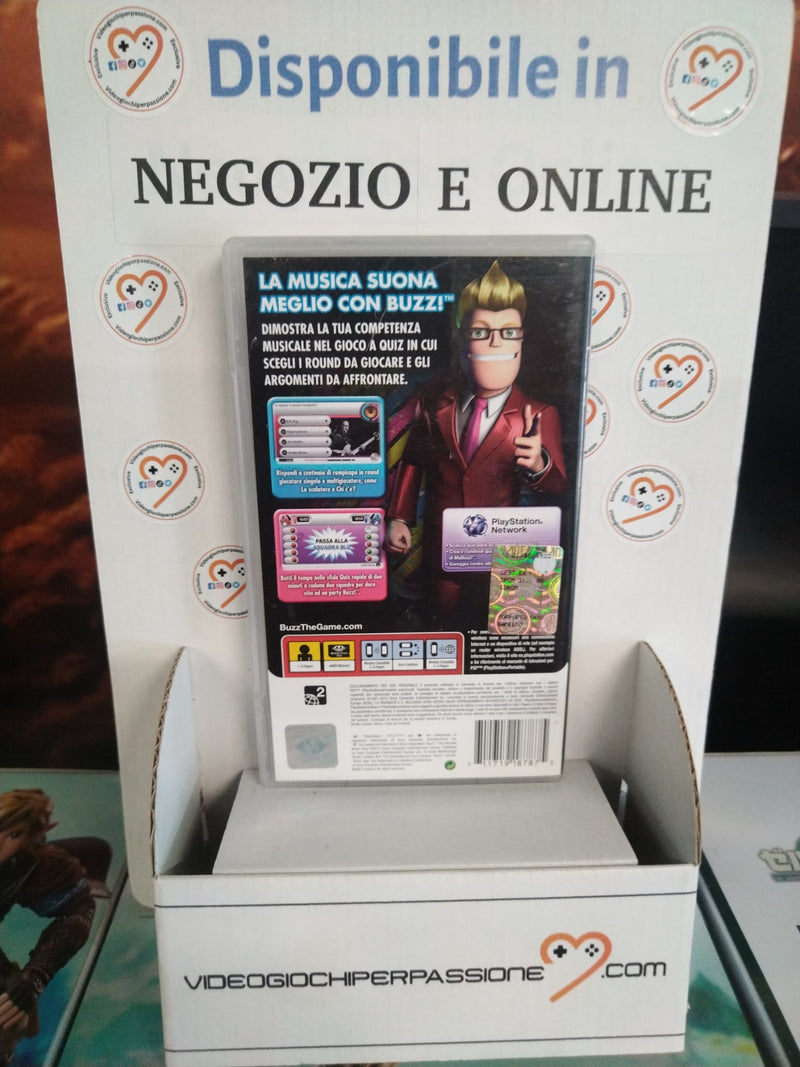 Buzz! The Ultimate Music Quiz PSP (usato garantito)(versione italiana) (10134839624016)