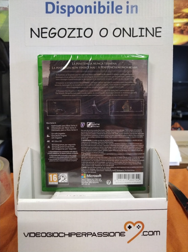 Blasphemous 2  Xbox Serie X Edizione Europea (8596621099344)