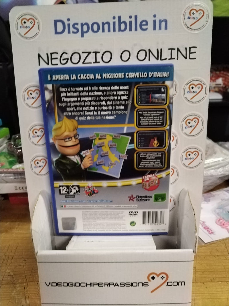 BUZZ! IL QUIZZONE NAZIONALE PS2 (usato)(ver. italiana) (9703549043024)