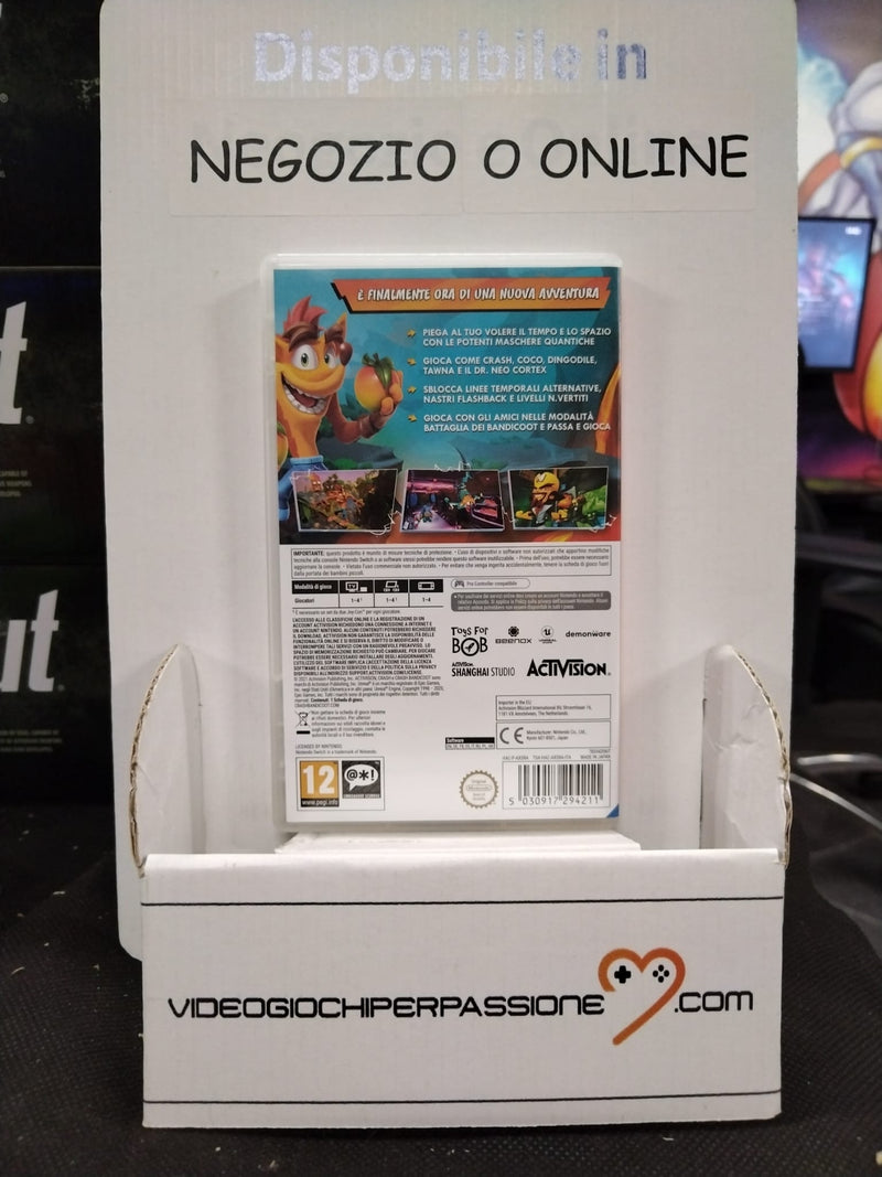 Copia del Crash  Bandicoot 4 - It's About Time  Nintendo Switch Edizione Italiana (8747806785872)