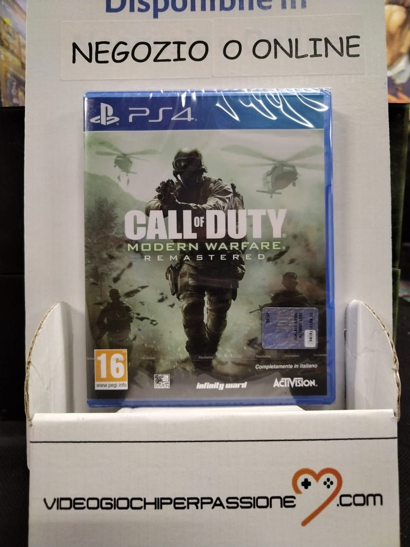 Copia del CALL OF DUTY MODERN WARFARE PS4 (usato garantito)(completamente in italiano) (8741453201744)