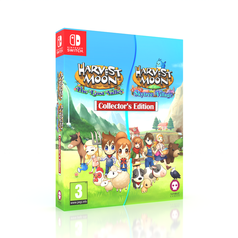 Harvest Moon: The Lost Valley & Skytree Village Double Pack Collector's Edition Nintendo Switch [PRE-ORDER] (10096975446352)