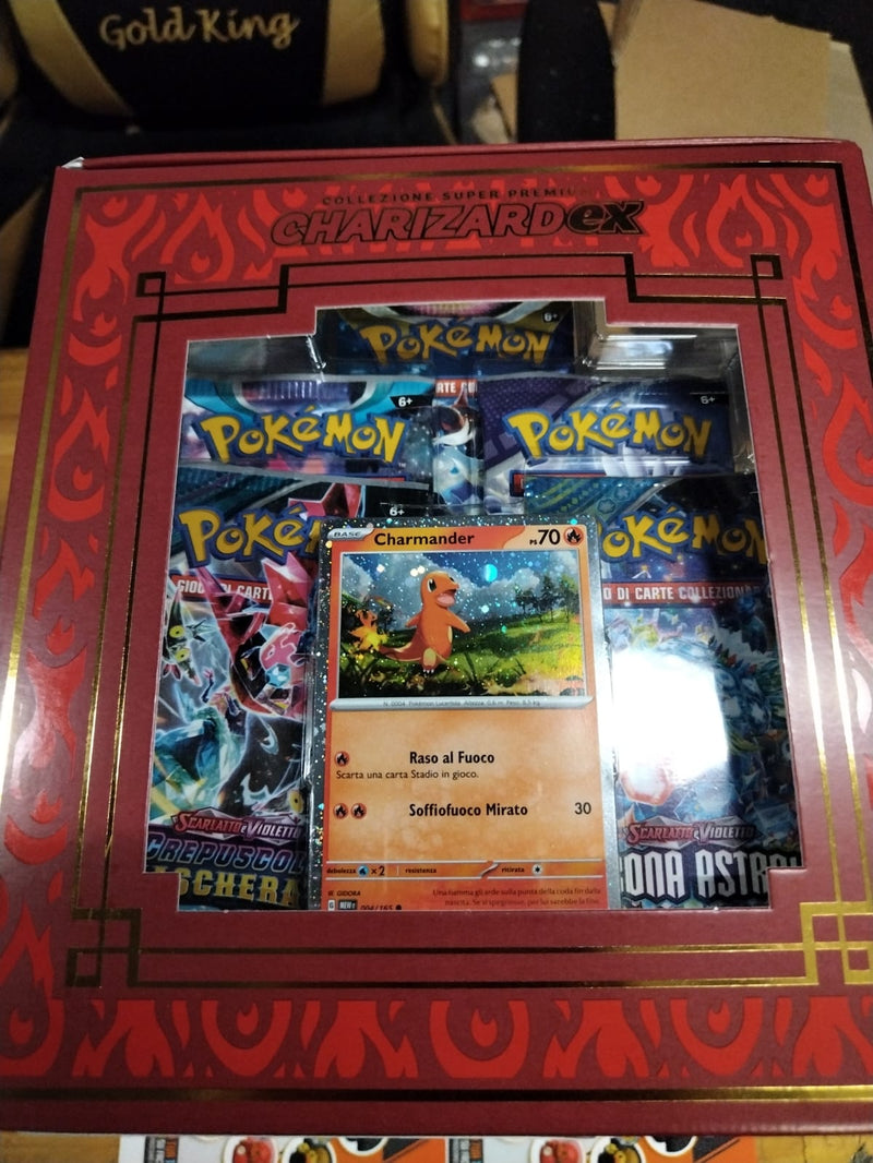 Pokemon Collezione Super Premium Charizard EX  versione Italiana (9540430725456)