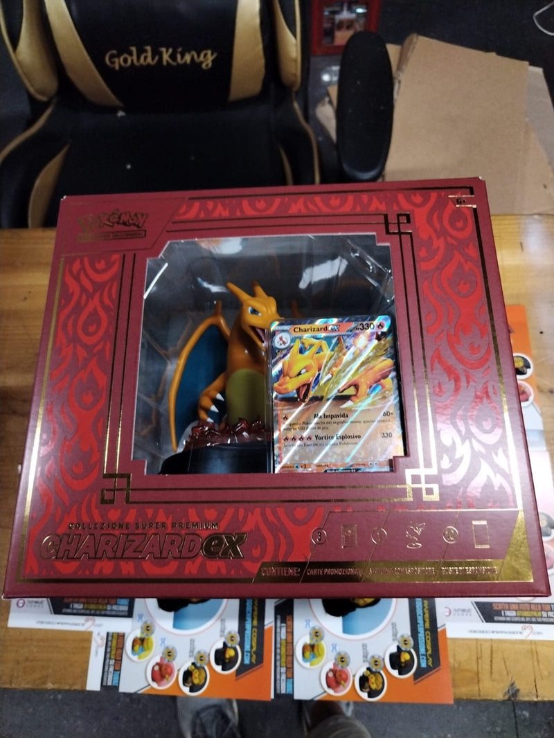 Pokemon Collezione Super Premium Charizard EX  versione Italiana (9540430725456)