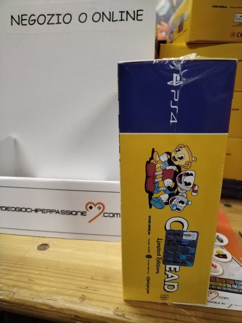 Cuphead Limited Edition Playstation 4 [PREORDINE] (8576795148624)