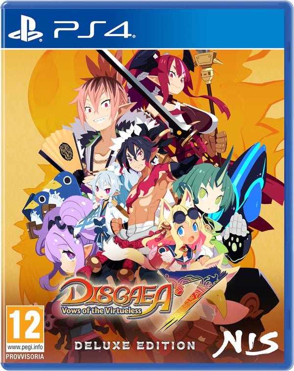 Disgaea 7: Vows of the Virtueless Deluxe Edition  Playstation 4 (8576814612816)
