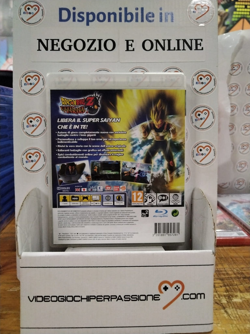 DRAGON BALL Z ULTIMATE TENKAICHI PS3 (versione italiana) (usato garantito)