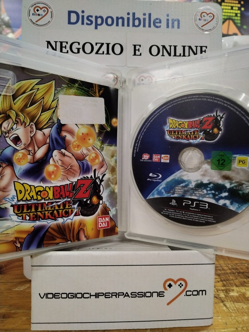 DRAGON BALL Z ULTIMATE TENKAICHI PS3 (versione italiana) (usato garantito)