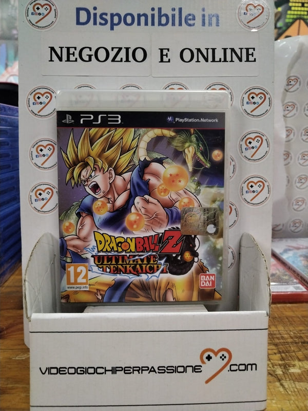 DRAGON BALL Z ULTIMATE TENKAICHI PS3 (versione italiana) (usato garantito)