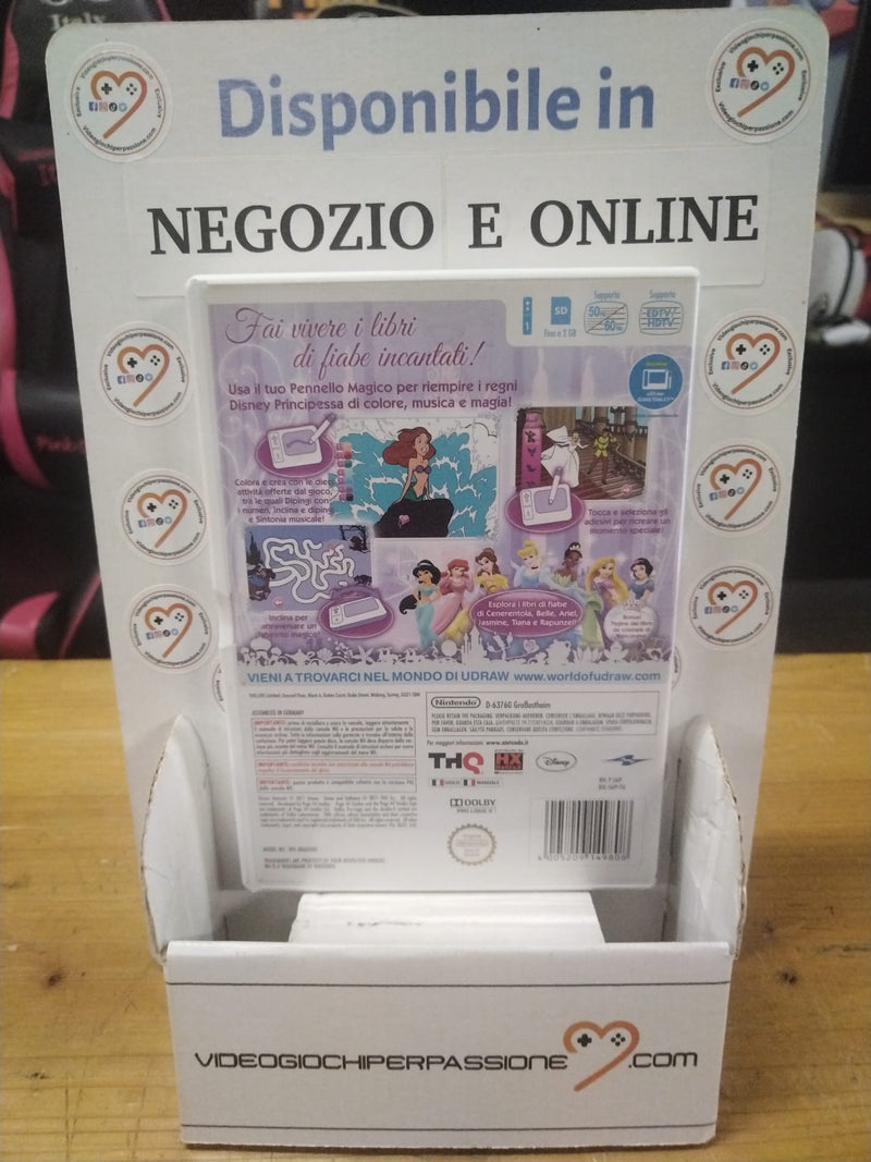 Disney Principessa - Libri Incantati - uDraw - Nintendo WII (usato garantito)(versione ita.) (10131707986256)