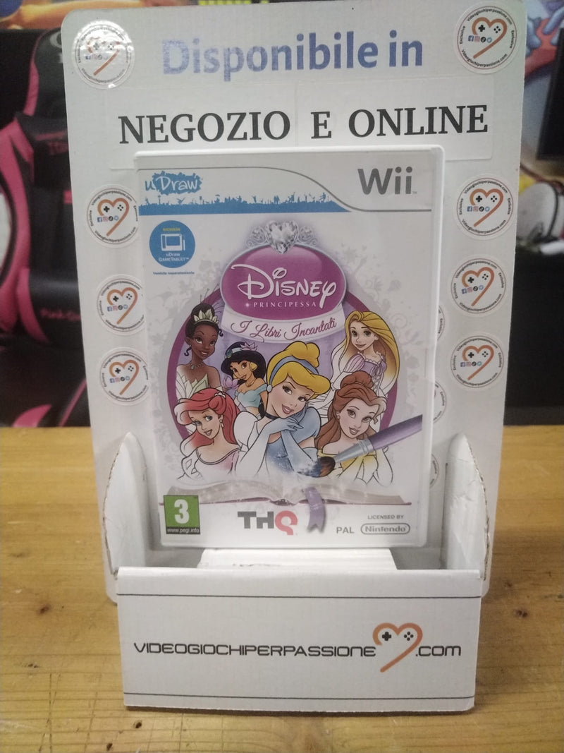 Disney Principessa - Libri Incantati - uDraw - Nintendo WII (usato garantito)(versione ita.) (10131707986256)
