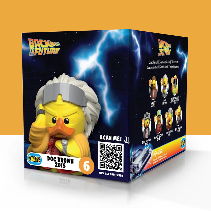 Back To The Future Doc Brown 2015 TUBBZ Cosplaying Duck Collectible - (copia) (9533182509392)