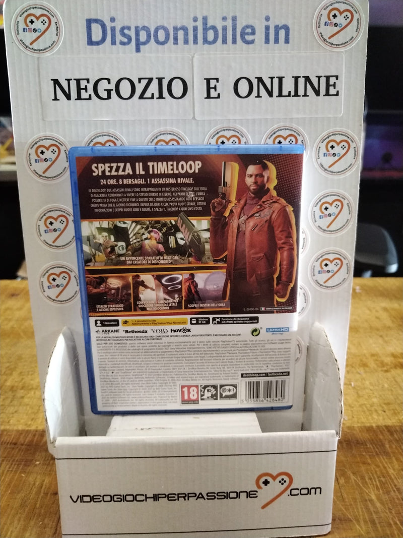 Deathloop  PlayStation 5 (usato garantito)(versione italiana) (10164392034640)