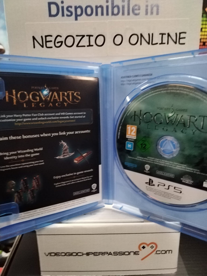 Hogwarts Legacy Deluxe Edition Playstation 5 USATO GARANTITO VERSIONE ITA. (8537685229904)