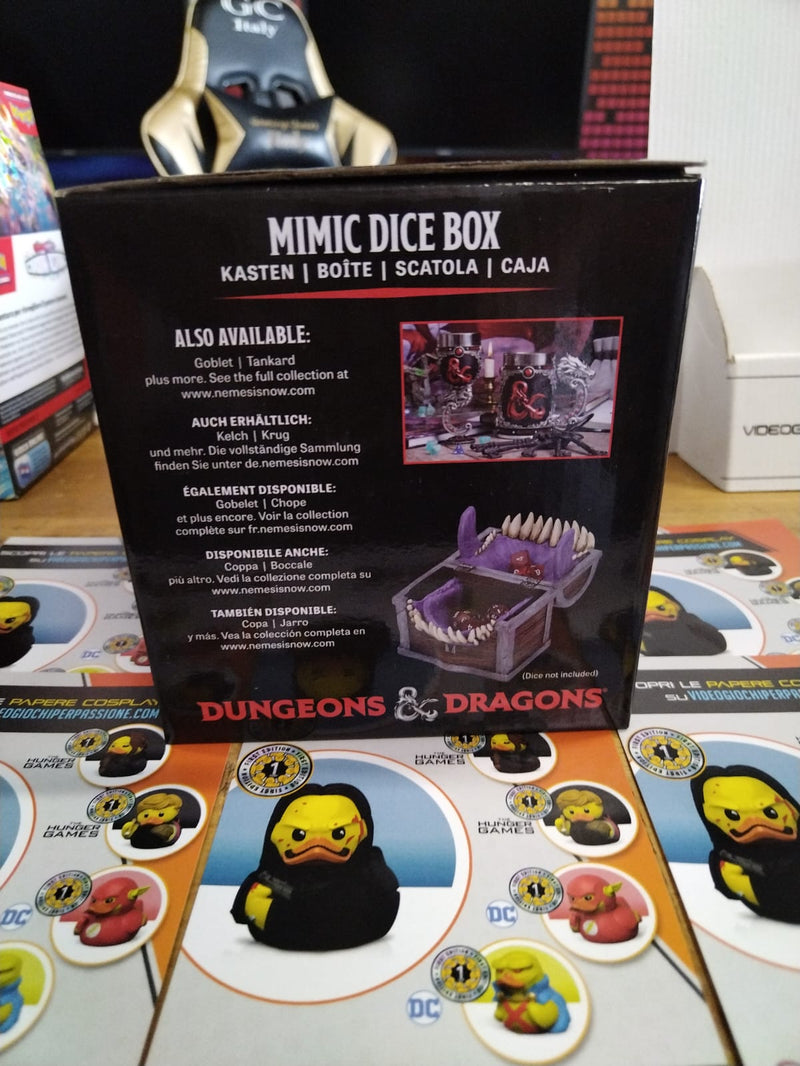 Dungeons & Dragons Mimic Dice Box, Resina, Licenza Ufficiale (9573971591504)