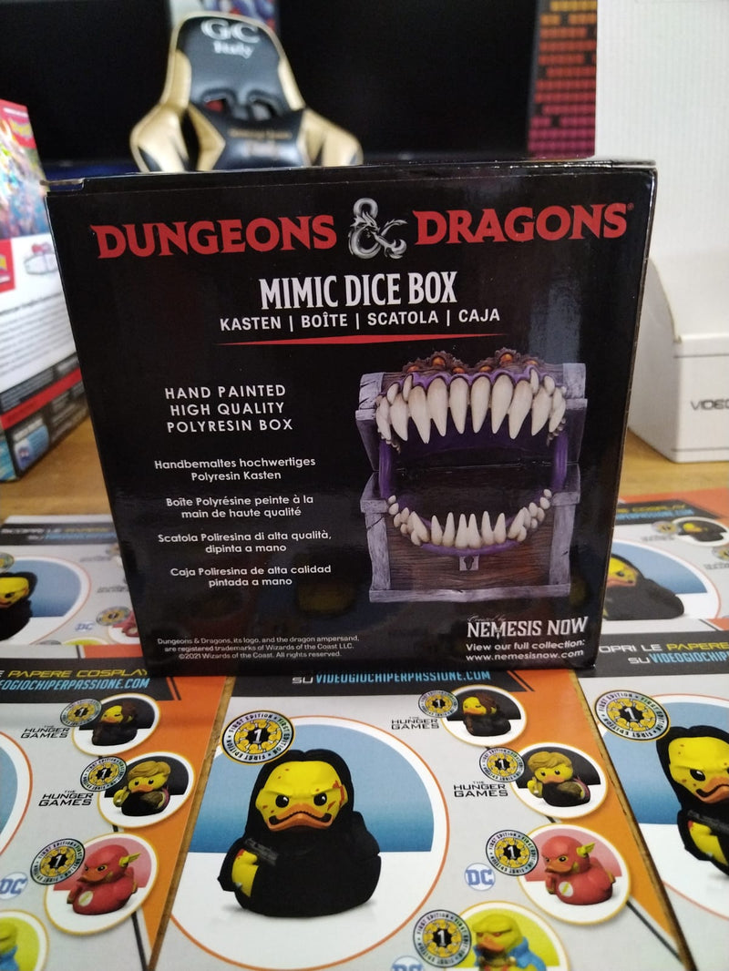 Dungeons & Dragons Mimic Dice Box, Resina, Licenza Ufficiale (9573971591504)